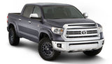 Élargisseurs de pare-chocs avant Bushwacker 16-18 Toyota Tundra Fleetside de style OE - 4 pièces - Gris magnétique