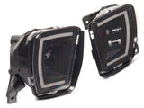 Raxiom 13-18 Dodge RAM 1500 à l'exclusion des feux antibrouillard à LED Rebel Axial Series avec DRL à LED
