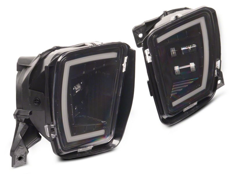 Raxiom 13-18 Dodge RAM 1500 à l'exclusion des feux antibrouillard à LED Rebel Axial Series avec DRL à LED