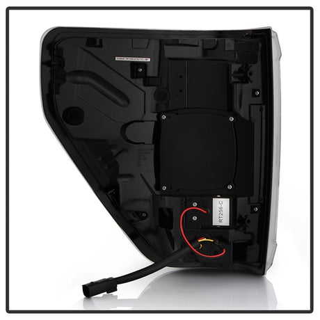 Feux arrière à LED Spyder 21-23 Ford F150 (halogène d'usine) - Noir (ALT-YD-FF15021HAL-BK)