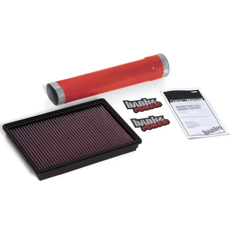 Système d'admission d'air Ram-Air avec tube de suppression de silencieux pour Ram 1500 3,0 L EcoDiesel de Banks Power 14-15