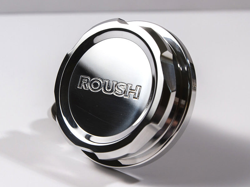 Bouchon de radiateur en billette polie Roush pour Ford Mustang 1996-2018