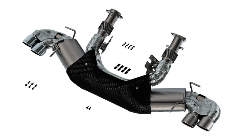 Borla 20-23 Chevy Corvette 6.2L V8 AT sans NPP 3 pouces ATAK Catback Exhaust