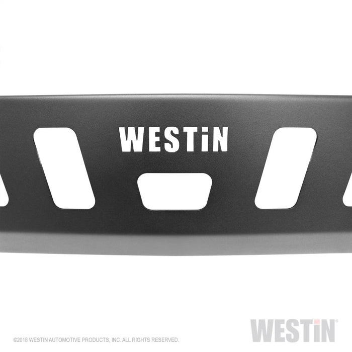 Westin 07-18 Jeep Wrangler JK WJ2 Plaque de protection pour pare-chocs avant