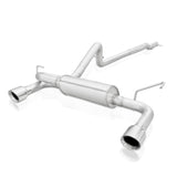 Échappement Catback pour Jeep Wrangler 2012-17 en acier inoxydable