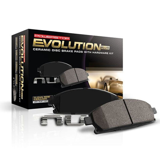 Power Stop 2021 Mercedes-Benz S560 Rear Z17 Evo Ceramic Brake Pads w/Hardware