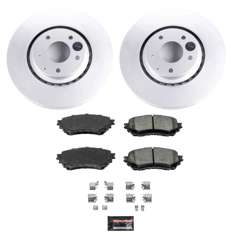 Kit de freins avant Power Stop 19-20 Mazda 6 Z17 Evolution Geomet avec revêtement