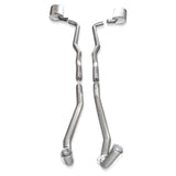 Stainless Works 1963 Corvette Exhaust 2-1/2in Factory Connect