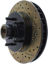 Disque de frein sport fendu et percé StopTech