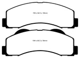 Plaquettes de frein avant EBC 15+ Ford Expedition 3.5 Twin Turbo 2WD Yellowstuff