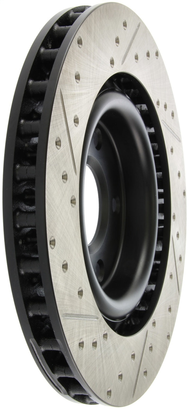 Rotors avant gauche percés et fendus StopTech Power Slot 05-07 Cadillac XLR / 06-09 Chevy Corvette