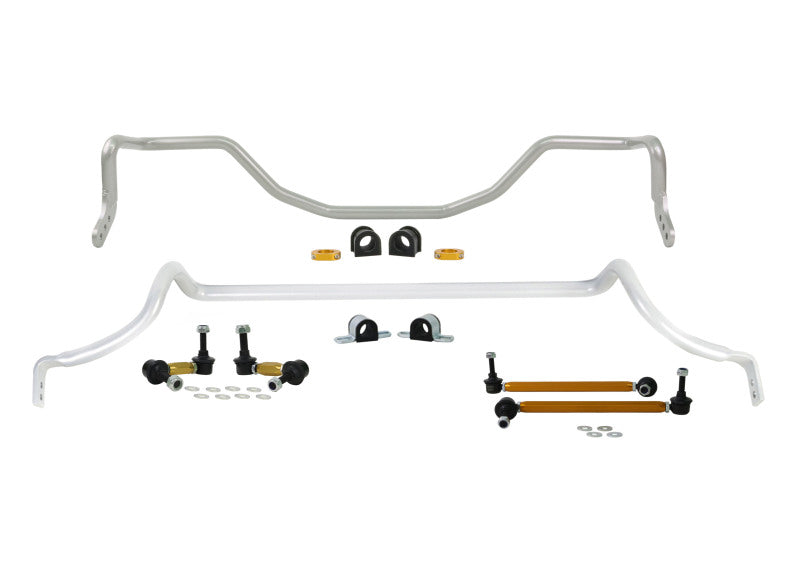 Kit de barres stabilisatrices avant et arrière Whiteline 09-15 Mitsubishi Lancer Ralliart