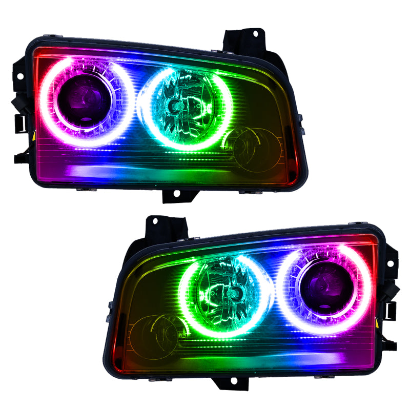 Oracle 08-10 Dodge Charger SMD HL (HID) - ColorSHIFT avec contrôleur 2.0 VOIR LA GARANTIE