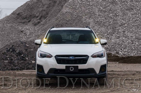 Kit de feux de fossé à DEL Diode Dynamics 18-21 Subaru Crosstrek Stage Series 2 pouces Sport - Combo blanc
