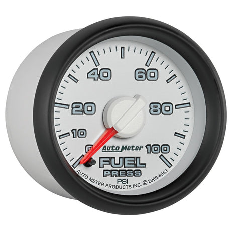Jauge de pression de carburant électronique à balayage complet 0-100 PSI de 52,4 mm d'Autometer Factory Match Dodge