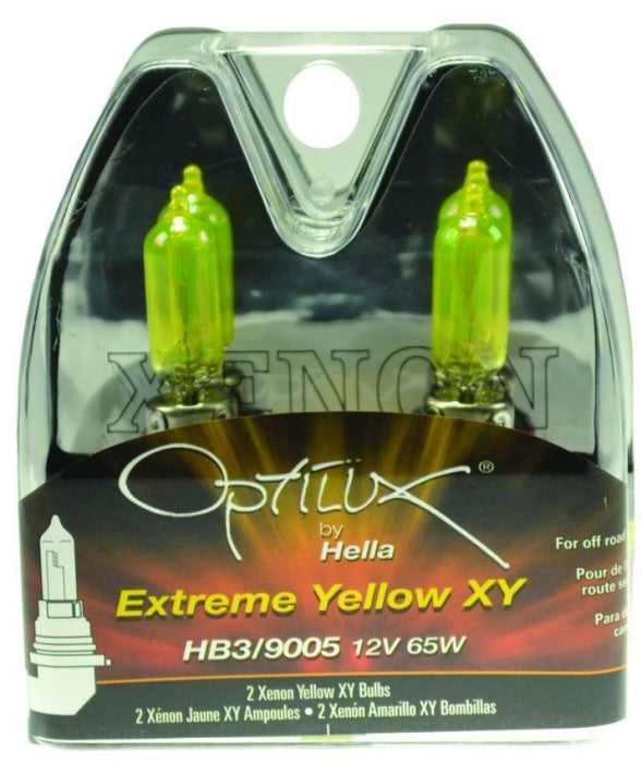 Ampoule jaune xénon Hella Optilux HB3 9005 12V/65W XY