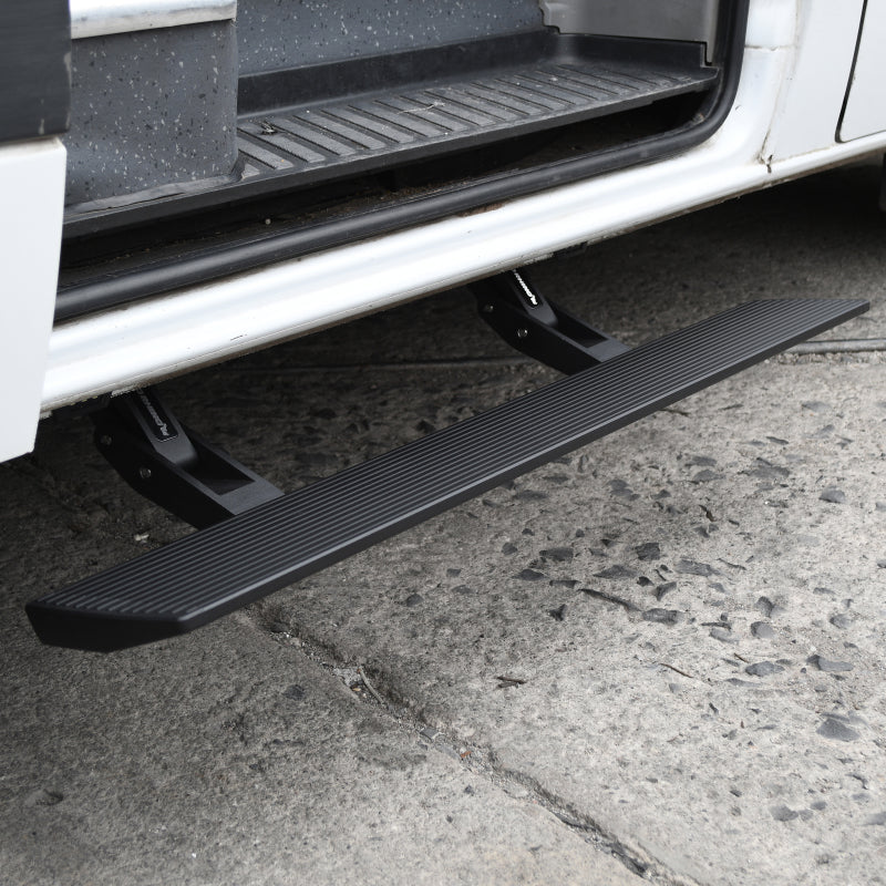 Go Rhino 13-18 Mercedes-Benz Sprinter 2500/3500 Van 3dr E-BOARD E1 Elec. Running Board Kit - Tex Blk