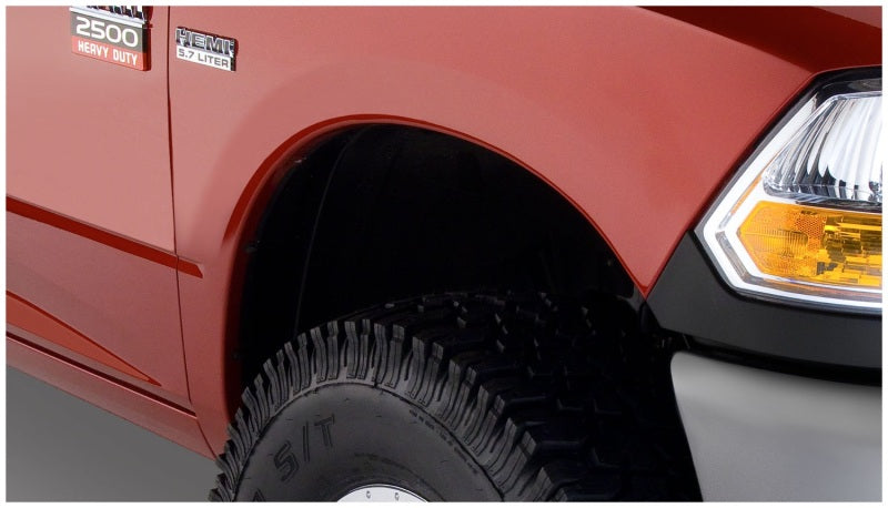 Bushwacker 10-18 Dodge Ram 2500 Fleetside Extend-A-Fender Style Flares 4 pièces 76,3/98,3 pouces - Noir