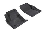 3D MAXpider 2013-2016 Ford/Lincoln Fusion/MKZ Kagu 1st Row Floormat - Black 3D MAXpider