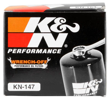 Filtre à huile K&amp;N Yamaha / Kymco 2,813 po de diamètre extérieur x 2,469 po de hauteur