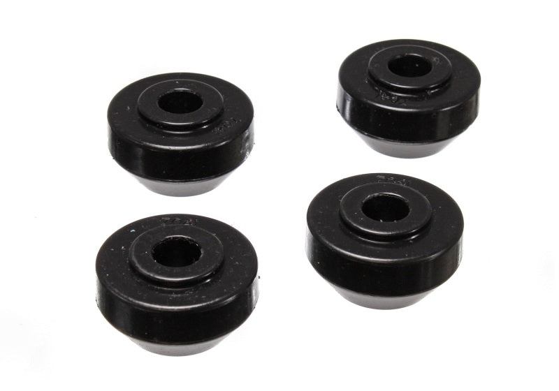 Ensemble de bagues de tige de jambe de force avant noires Energy Suspension 72-78 Ford Crown Vic/72-79 Thunderbird