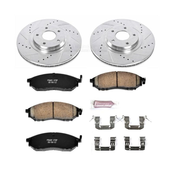 Kit de freins sport Power Stop 11-14 Nissan Murano Z23 Evolution avant