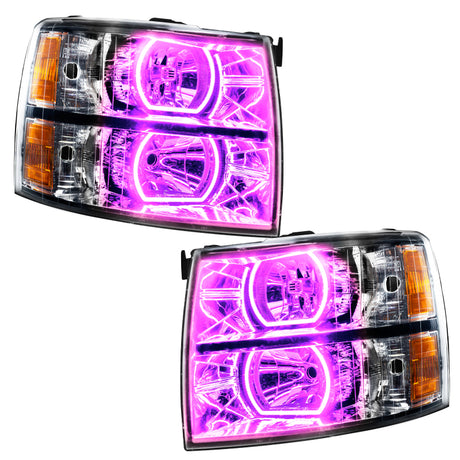 Oracle 07-13 Chevrolet Silverado SMD HL - Carré - ColorSHIFT avec contrôleur BC1 VOIR LA GARANTIE