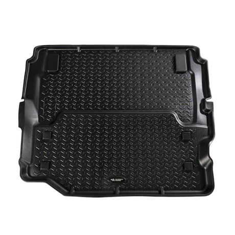 Kit de revêtement de sol Rugged Ridge noir avant/arrière/chargement complet 18-20 Jeep Wrangler JL 2 portes