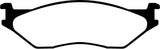 Plaquettes de frein avant EBC Greenstuff pour Ford Econoline E550 02-05