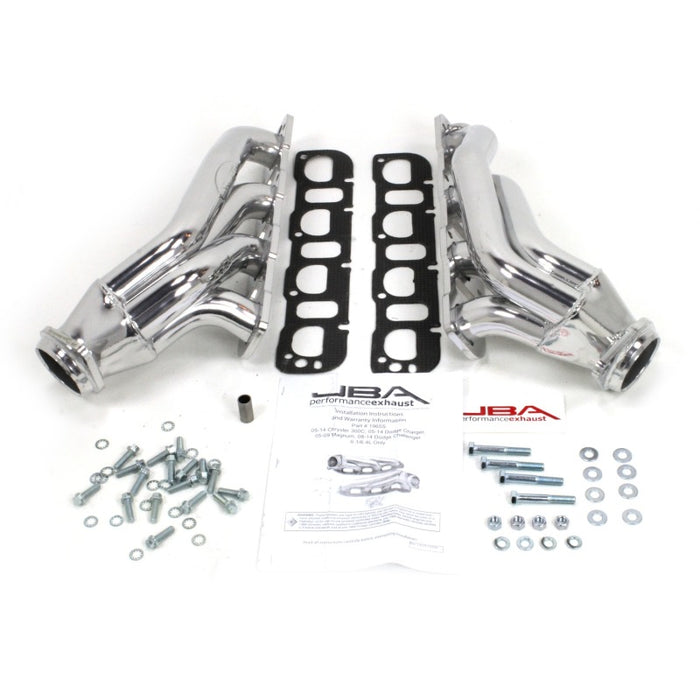 Collecteur d'échappement JBA 05-14 Chrysler 6.1/6.4L HEMI 1 7/8 po primaire Silver Ctd Cat4Ward