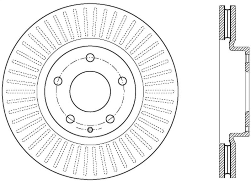 Disque de frein avant droit StopTech Performance