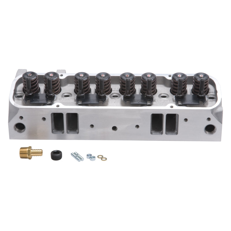 Edelbrock Cylinder Head Performer RPM CNC Pontiac 1962-1969 455 CI V8 87 cc Combustion Chamber