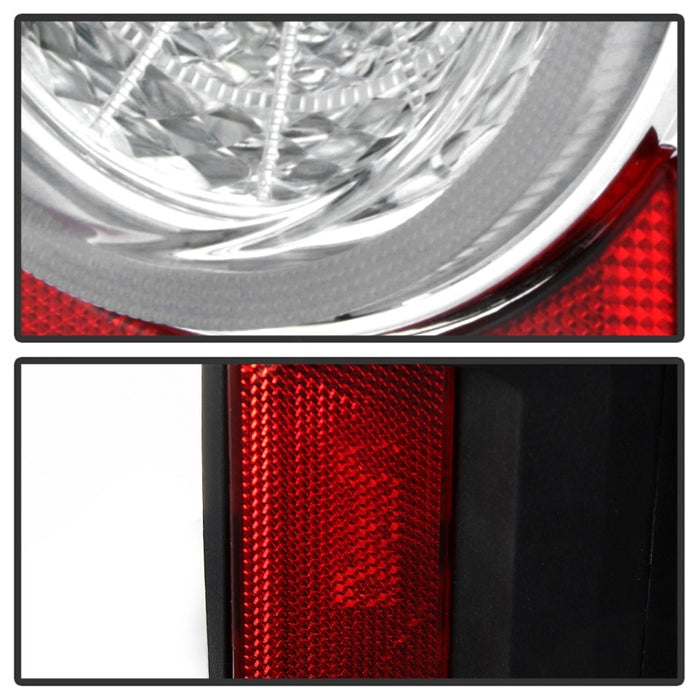 Spyder 19-20 Jeep Wrangler - Full LED Tail Lights - Seq Turn Signal - Chrome ALT-YD-JW19-SEQ-C