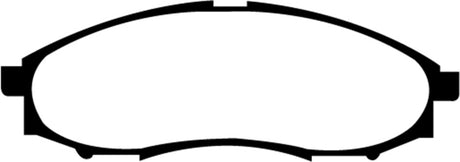Plaquettes de frein avant EBC Greenstuff pour Nissan Frontier 3.3 2WD 03-04