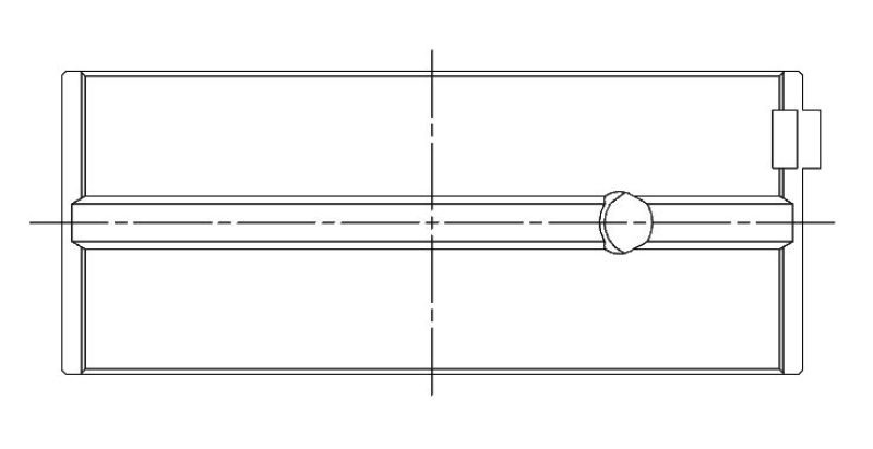 Jeu de roulements principaux hautes performances ACL Nissan L20/L24/L28 1998cc/2393cc/2753cc taille standard avec jeu d'huile de 0,001