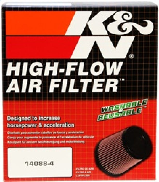 Filtre à air universel à pince K&amp;N 4 po FLG / 6-1/2 po B / 4-1/2 po T / 6 po H