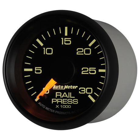 Manomètre de pression de rampe de carburant diesel 0-30 000 PSI 52,4 mm avec moteur pas à pas numérique Autometer Factory Match