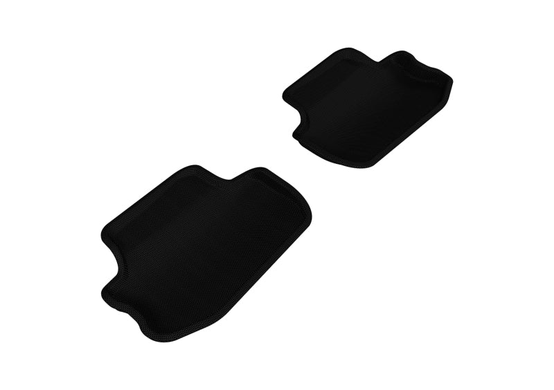 Tapis de sol 3D MAXpider pour Chevrolet Camaro Kagu 2010-2015, 2e rangée - Noir