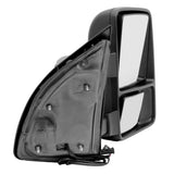 xTune Ford Superduty 99-14 Manual Extendable Manual Adjust Mirror Amber- Right MIR-FDSD08S-MA-AM-R
