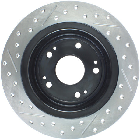 Rotor arrière gauche fendu et percé StopTech pour Acura TSX 09-10 / Honda Accord Coupé 08-10 / Berline 05-10