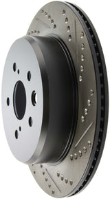Disque de frein sport fendu et percé StopTech arrière gauche 13-14 Lexus GS300/350/400/430