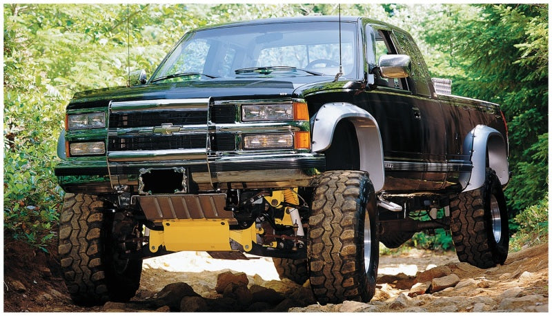 Élargisseurs de style découpé Bushwacker 88-99 Chevy C1500 2 pièces - Noir