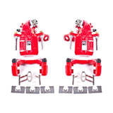 Étriers arrière rouges Power Stop 06-11 Acura CSX avec supports - Paire