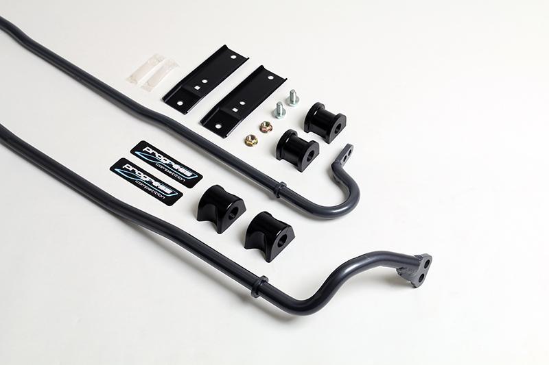 Kit de barres stabilisatrices avant/arrière Progress Tech 13-16 Scion FR-S (réglage solide avant 20,5 mm / réglage solide arrière 17,5 mm)