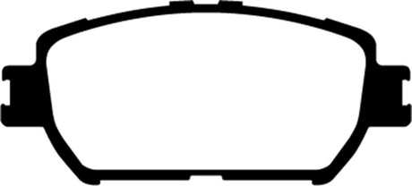 Plaquettes de frein avant EBC 06-07 Lexus GS300 3.0 Greenstuff