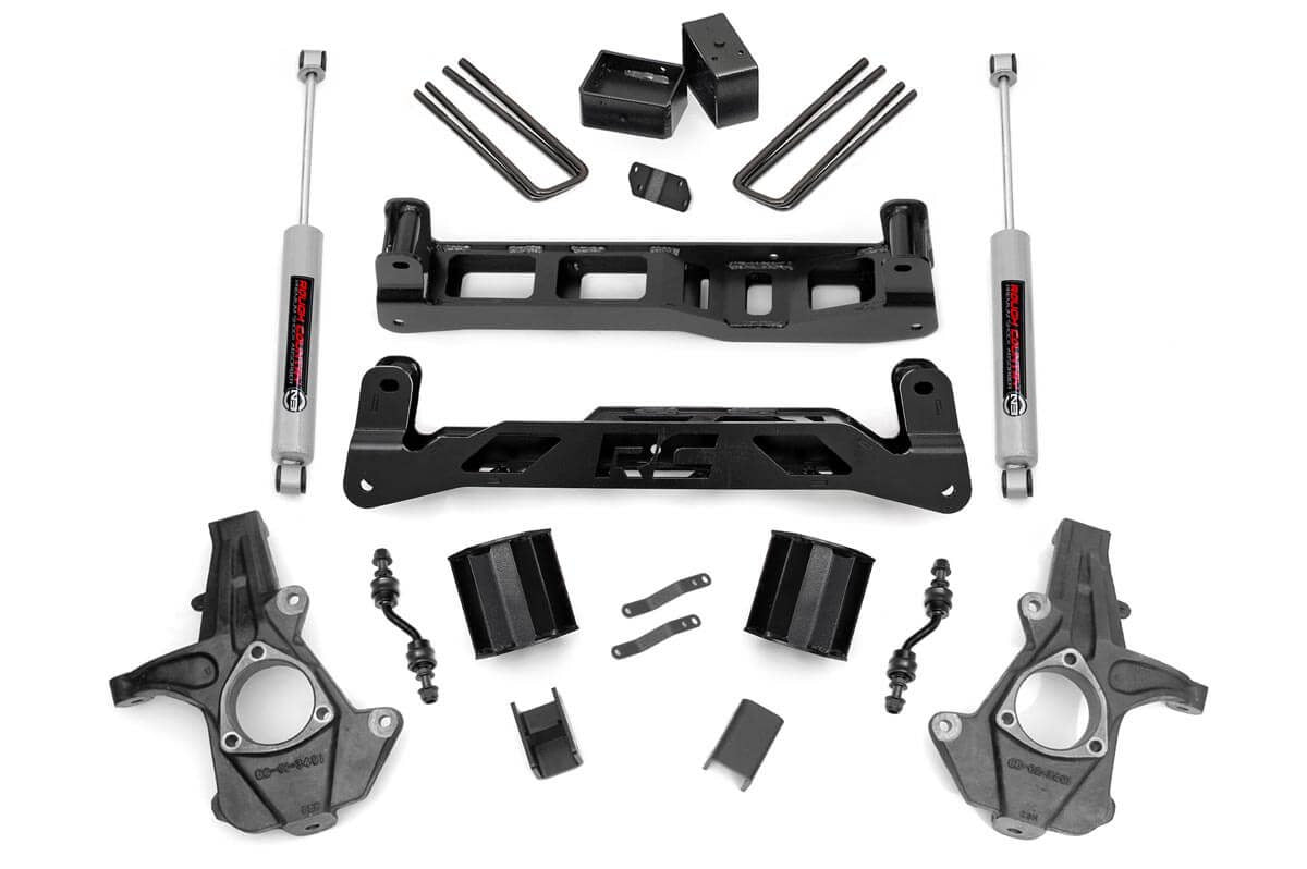 5 Inch Lift Kit | Alum/Stamp Steel | Chevy/GMC 1500 (14-18)