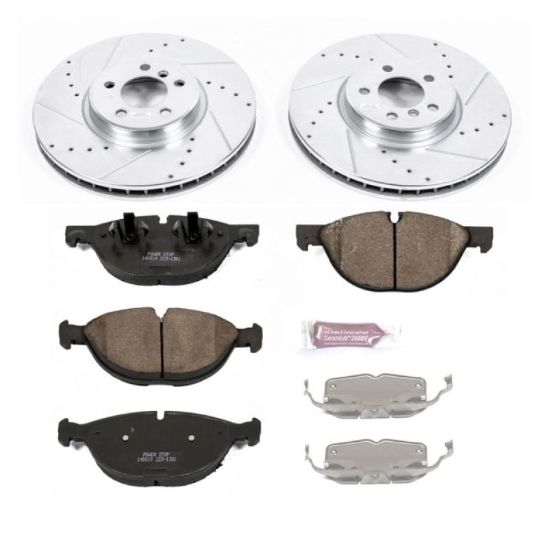 Kit de freins sport Power Stop 11-18 pour BMW X5 avant Z23 Evolution
