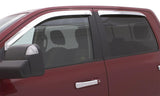 Déflecteurs de fenêtre AVS 19-22 pour cabine multiplace Ford Ranger Ventvisor à montage extérieur, 4 pièces - Chrome