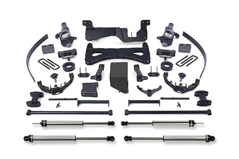 Système de perforation Fabtech 01-06 GM C/K2500HD 8 pouces avec Dlss Shks