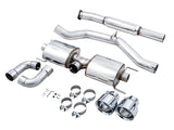 Échappement AWE Subaru BRZ/Toyota GR86/Toyota 86 Touring Edition Cat-Back - Embouts chromés argentés